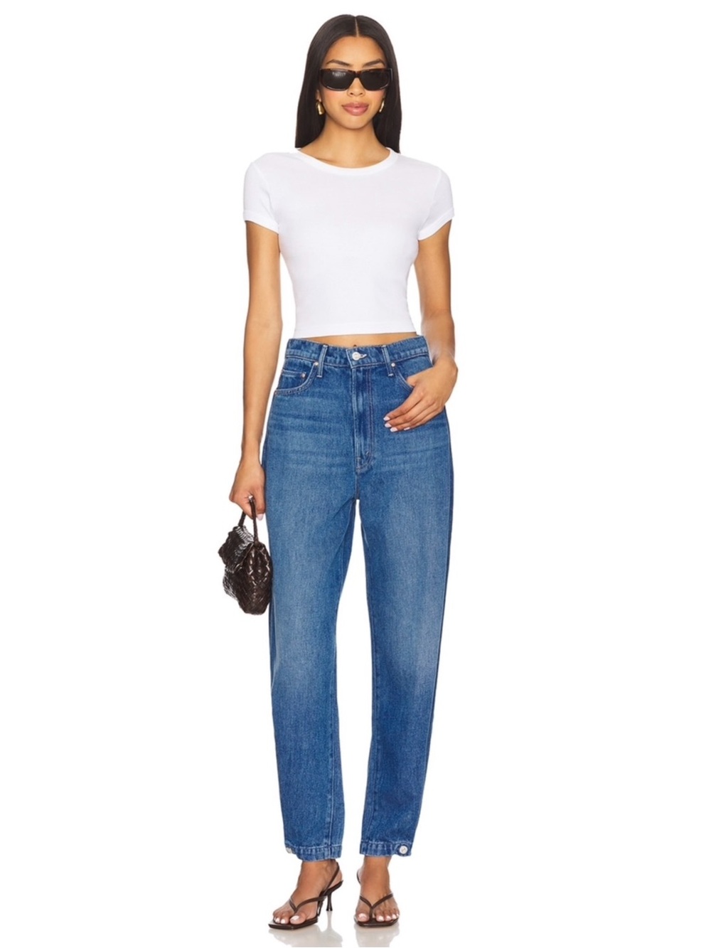MOTHER Superior The Chute Flood Jeans in Breaking New Ground - Size 30